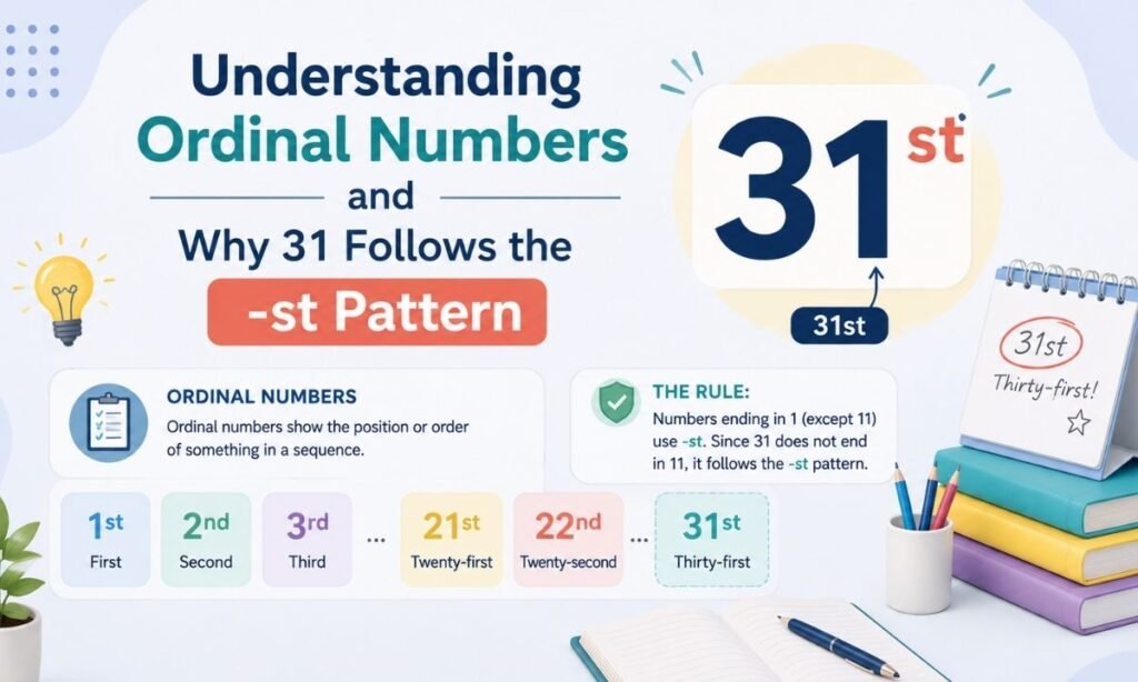 Understanding Ordinal Numbers