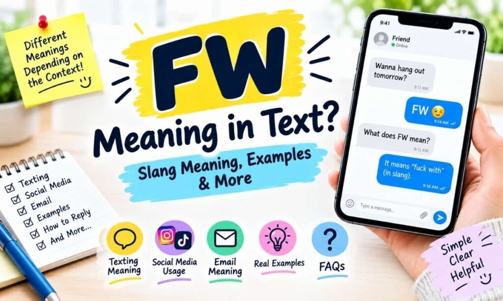 FW Meaning in Text What Does FW Mean in Chat