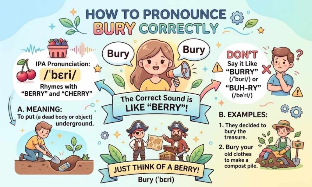 How to Pronounce Bury Correctly