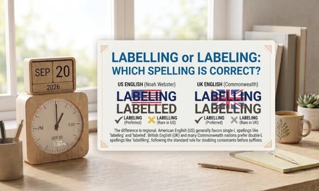 Labelling or Labeling