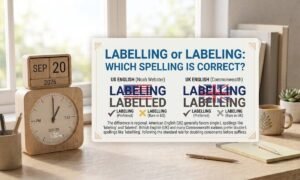 Labelling or Labeling