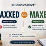 Maxxed or Maxed: Which Is Correct? Meaning and Usage