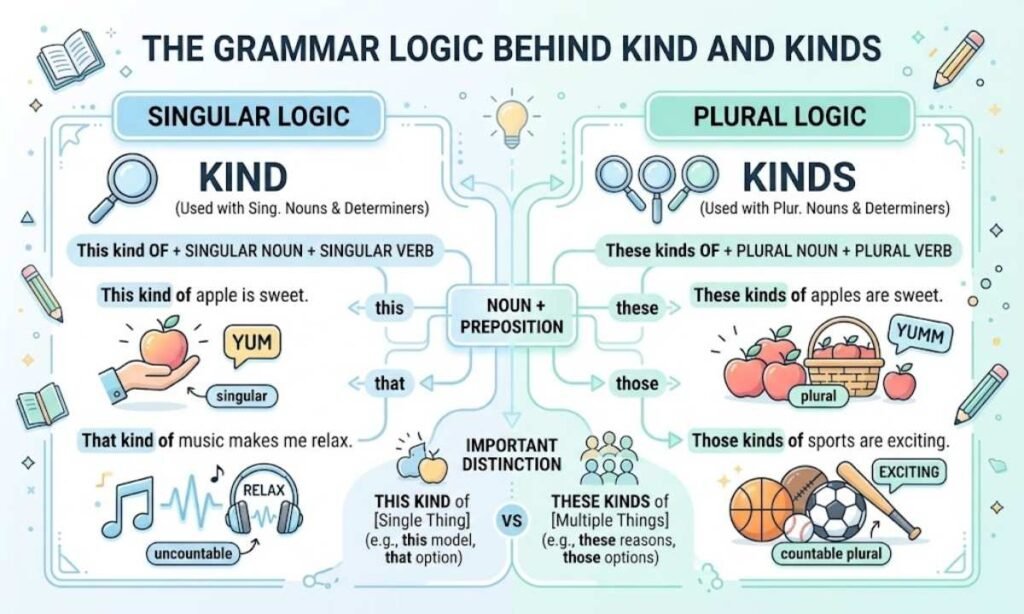 The Grammar Logic Behind Kind and Kinds