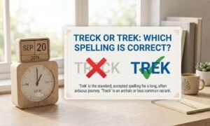 Treck or Trek: Which Spelling Is Correct?