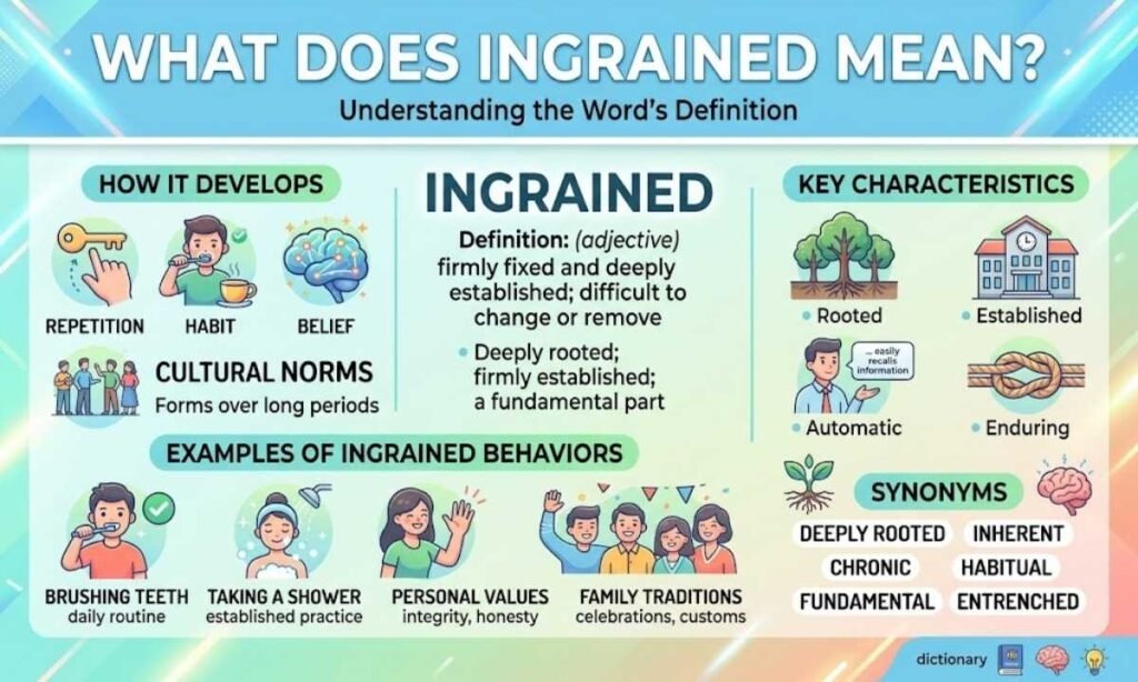 What Does Ingrained Mean
