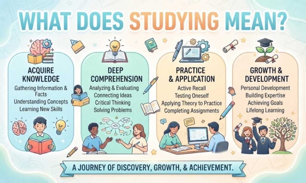 What Does Studying Mean
