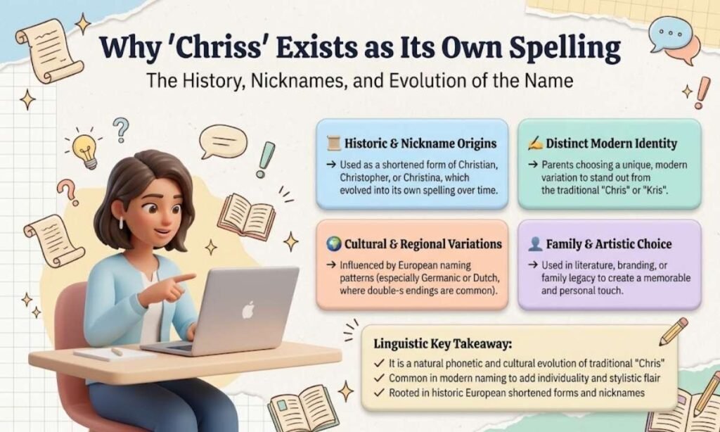 Why Chriss Exists as Its Own Spelling