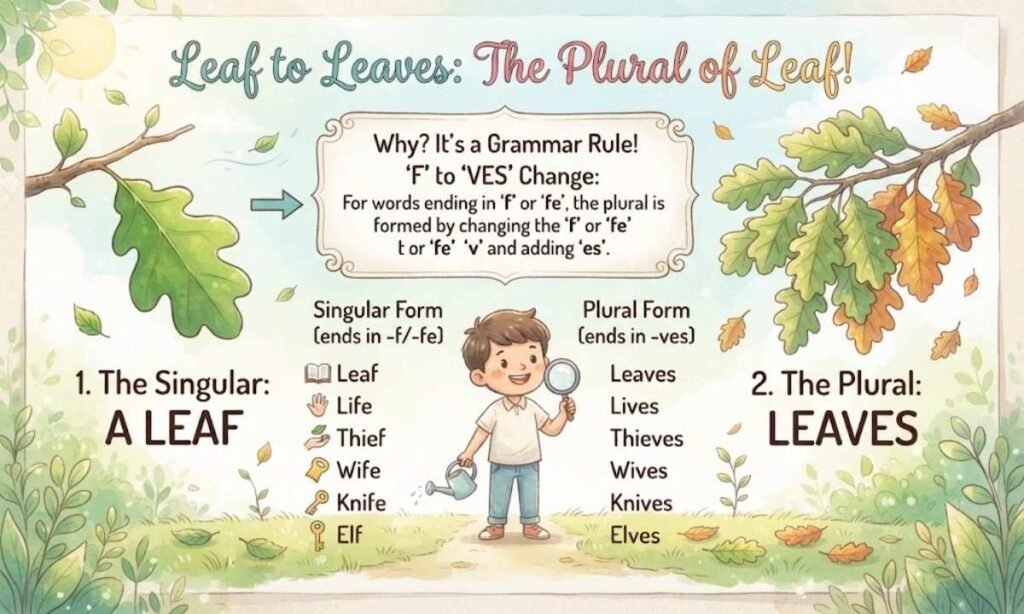 Why Does Leaf Change to Leaves